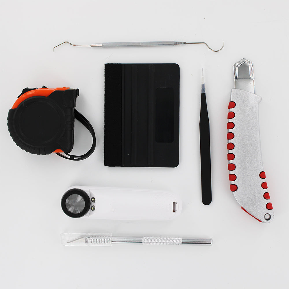 SignWarehouse Vinyl Tool Kit in Zippered Pouch | SignWarehouse