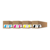UniNet IColor 650 Dye Sublimation Toner Cartridges - Cyan, Magenta, Yellow & Black