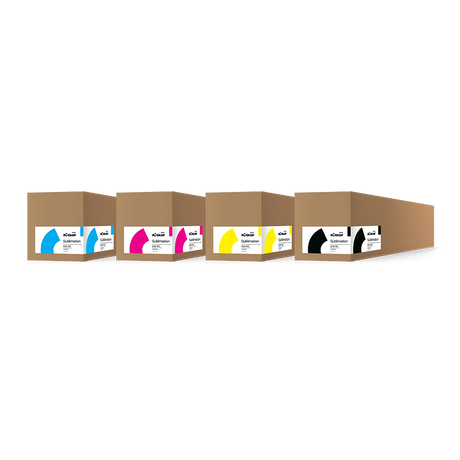 UniNet IColor 650 Dye Sublimation Toner Cartridges - Cyan, Magenta, Yellow & Black