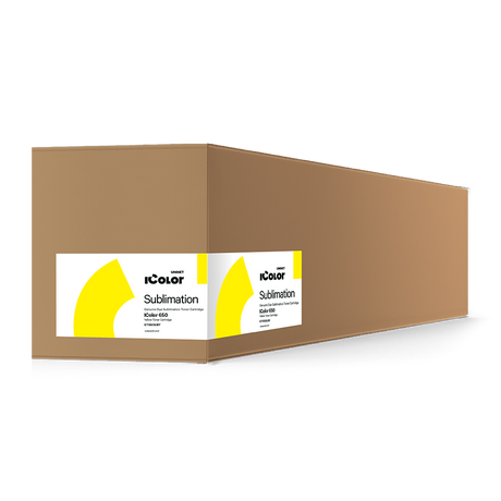 UniNet IColor 650 Dye Sublimation Toner Cartridges - Yellow