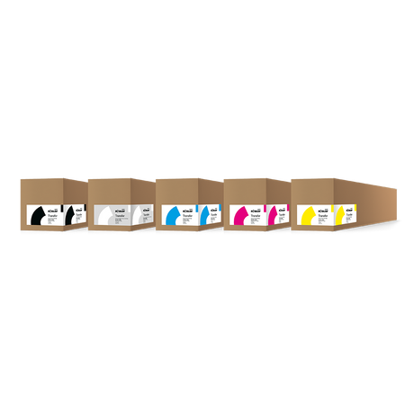 UNINET ICOLOR 650 Toners - Black, White, Cyan, Magenta, & Yellow