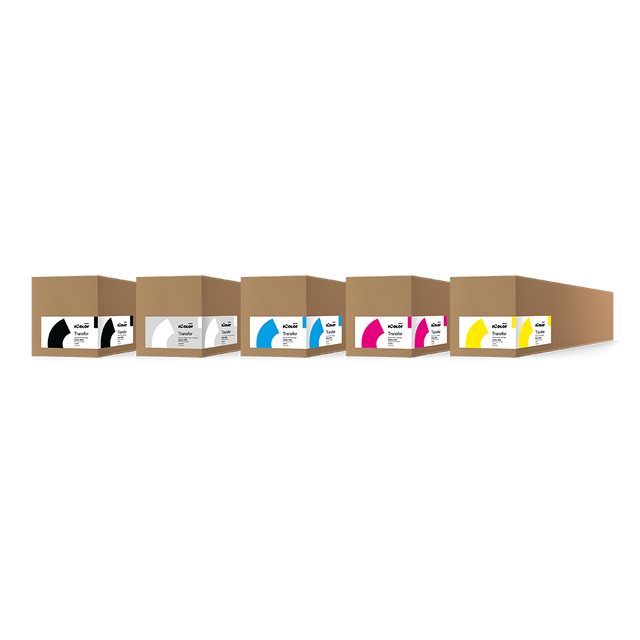 UNINET ICOLOR 650 Toners - Black, White, Cyan, Magenta, & Yellow