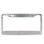 Chrome Metal License Plate Holder - Chrome