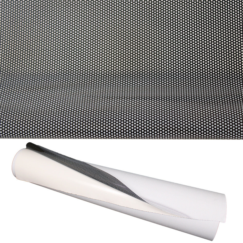 DAF Gecko-Grip Interior Mount Perforated Window Film - 60/40 One Way View