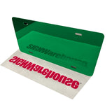 Mirrored Acrylic License Plate Blanks - 6 in x 12 in - 14 Colors
