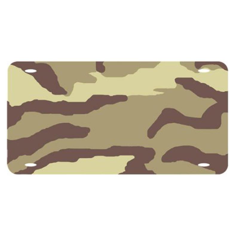 Blank Plastic License Plates - 6 in x 12 in