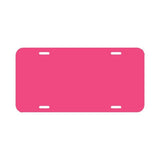 Plastic License Plate Blanks Variety Pack - 12 pack