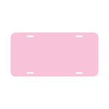 Plastic License Plate Blanks Variety Pack - 12 pack