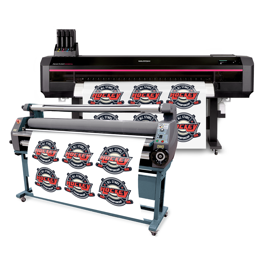 Mutoh XpertJet 1641SR PRO - Printer & Laminator Package w/EnduraLAM 3
