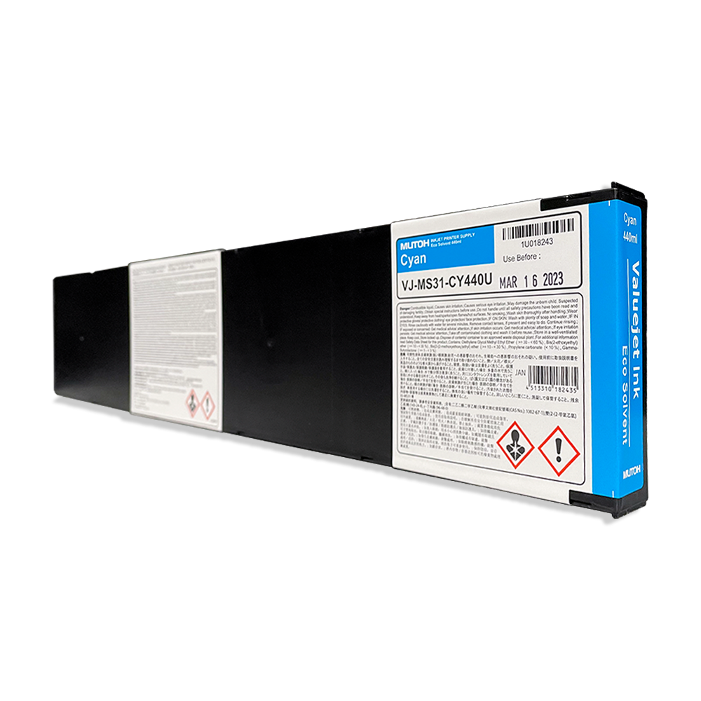MUTOH MS31 Eco-Solvent Ink Cartridges - 440ml | SignWarehouse