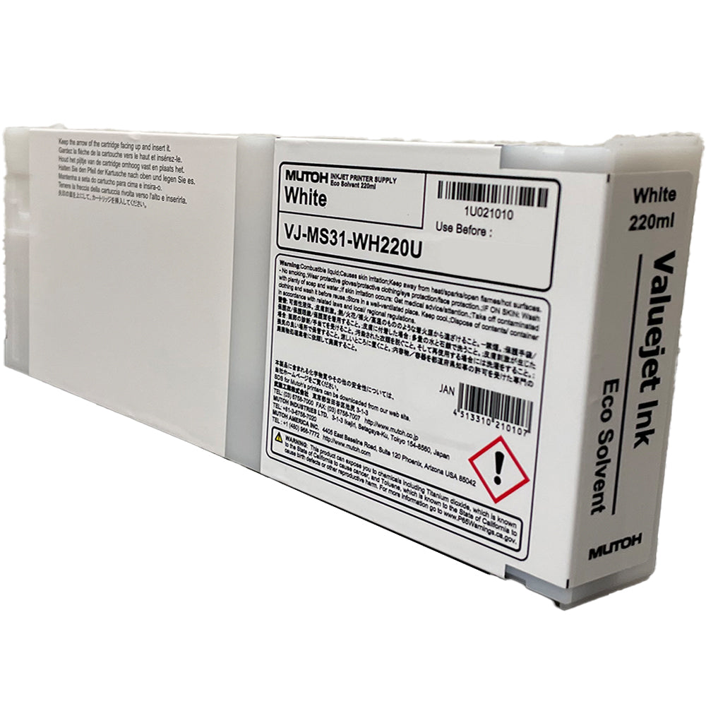 Mutoh MS31 Eco-Solvent Ink 220 ml Cartridges – Signwarehouse