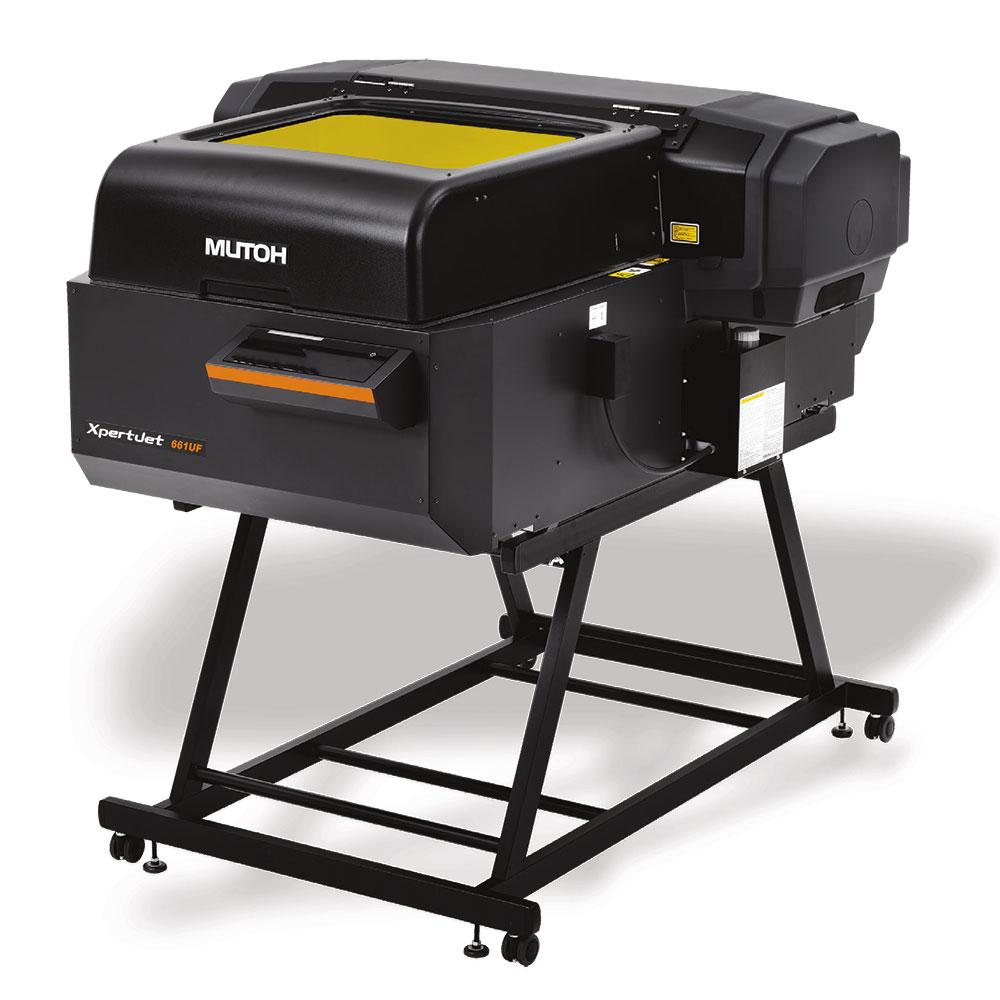 MUTOH XpertJet 661UF Tabletop Flatbed UV-LED Printer w/Free Extended Warranty