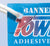 PowerTabs by Banner Ups - Adhesive Grommet Tabs - Mini - Clear - 100 pack