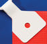 Banner Ups - Adhesive Grommet Tabs - Large - White - 100 pack