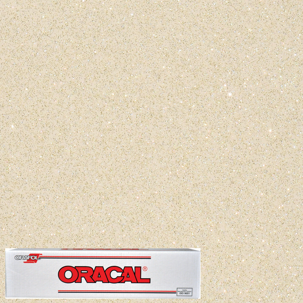 Oracal 851 Sparkling Glitter Metallic Cast Film - 48 in x 50 yds