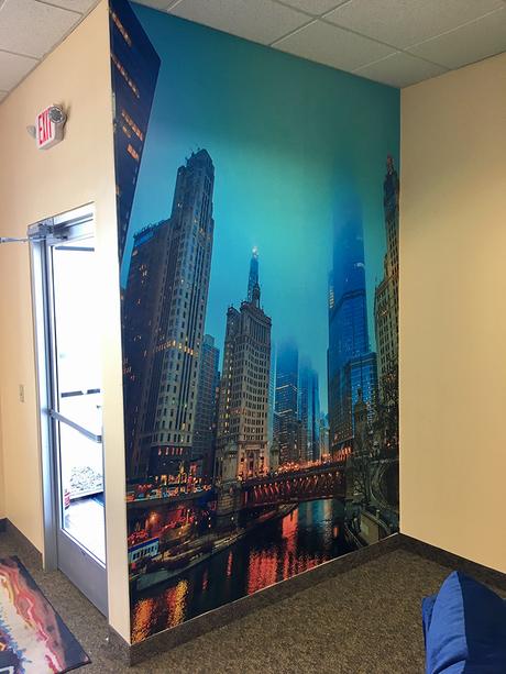 OraJet 3691 Printable Vinyl Wall Graphic Example