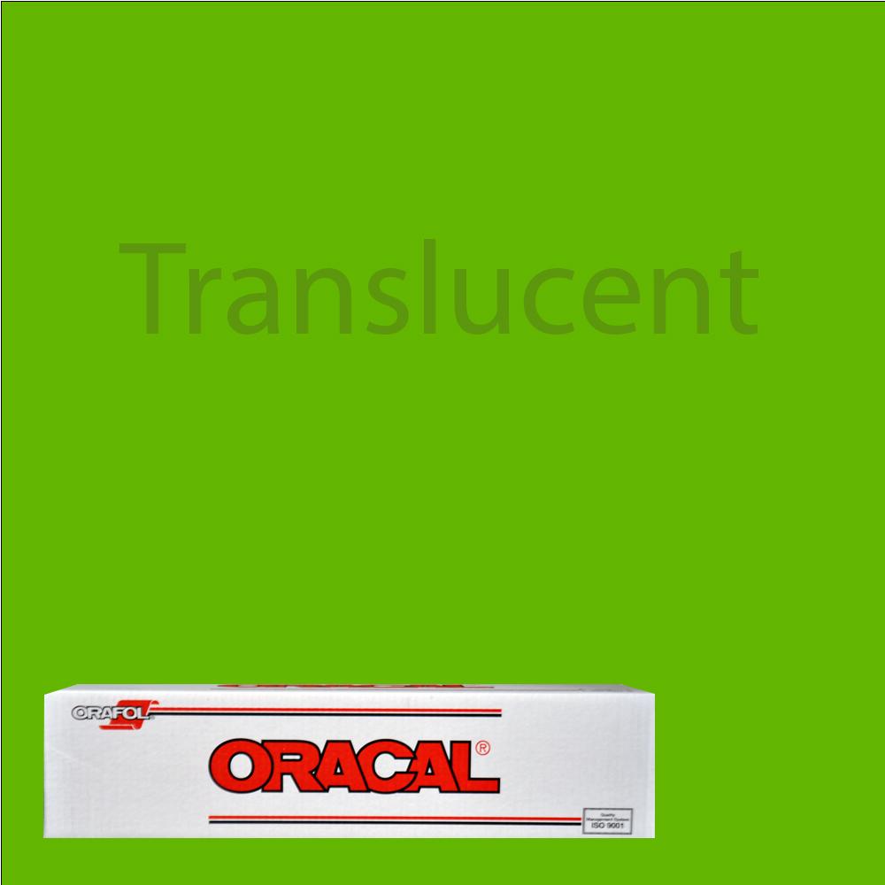 Oracal 8800 Translucent Premium Cast Vinyl - 48 in x 10 yds