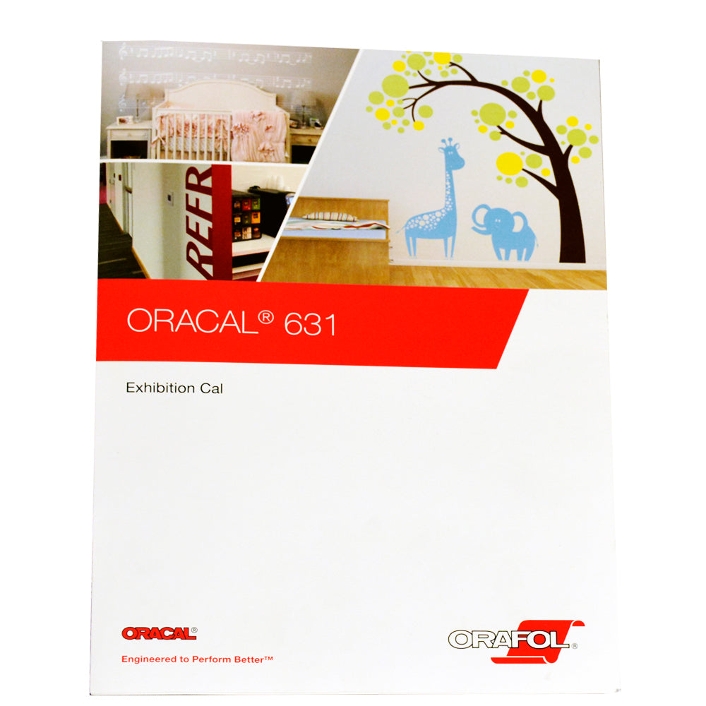 Oracal 631 Vinyl Color Chart