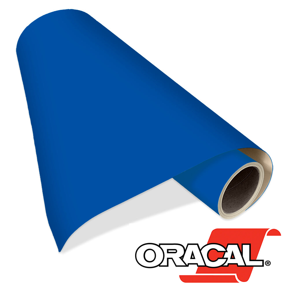 Oracal 641 Gentian Gloss – 15 in x 50 yds - Punched
