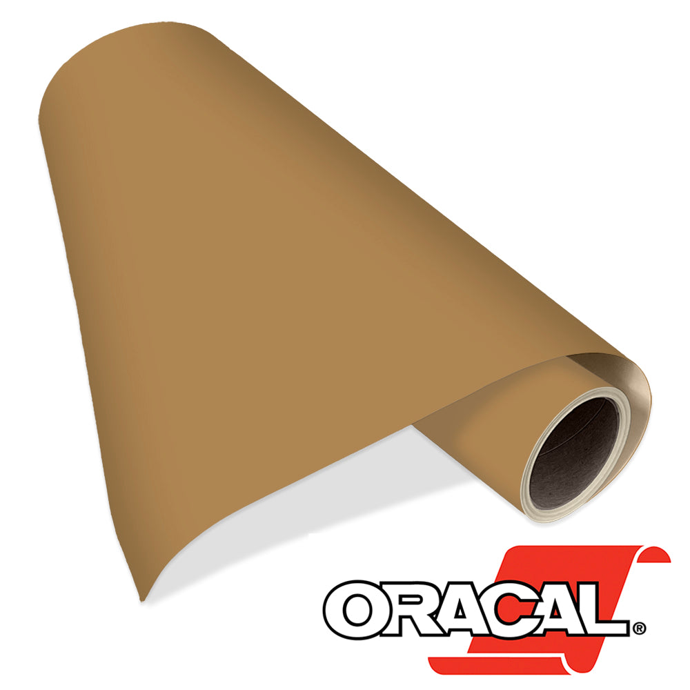 Oracal 641 Light Brown Gloss – 24 in x 50 yds 