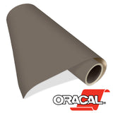 Oracal 641 – Matte Grey – 15 in x 50 yds Punched