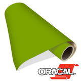 Oracal 641 – Matte Lime Tree Green– 15 in x 50 yds Punched