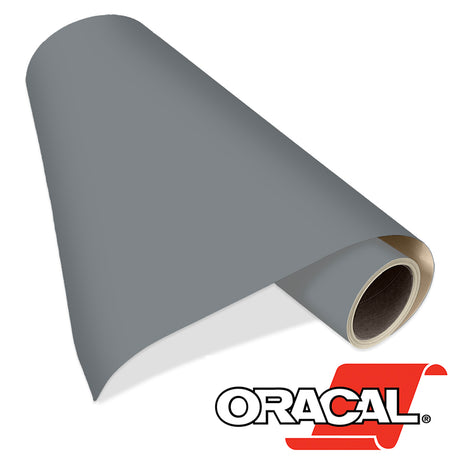 Oracal 641 Middle Grey Gloss – 15 in x 50 yds - Punched