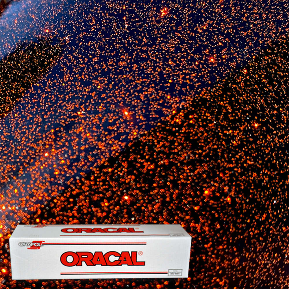 Oracal 851 Sparkling Glitter Metallic Cast Film - 12 in x 50 yds