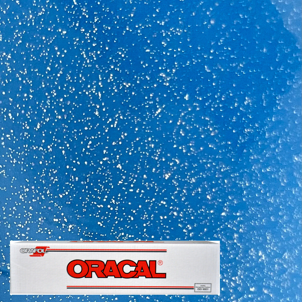 Oracal 851 Sparkling Glitter Metallic Cast Film - 48 in x 50 yds