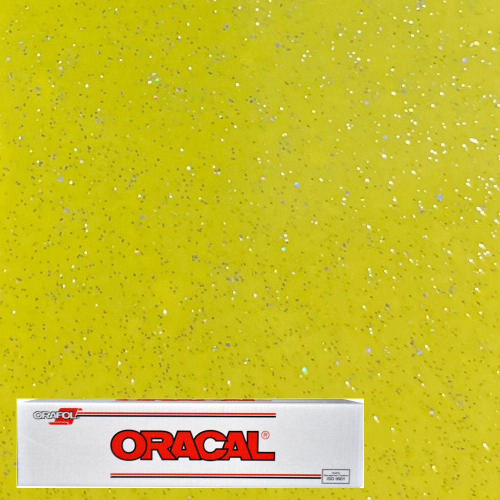 Oracal 851 Sparkling Glitter Metallic Cast Film - 24 in x 50 yds
