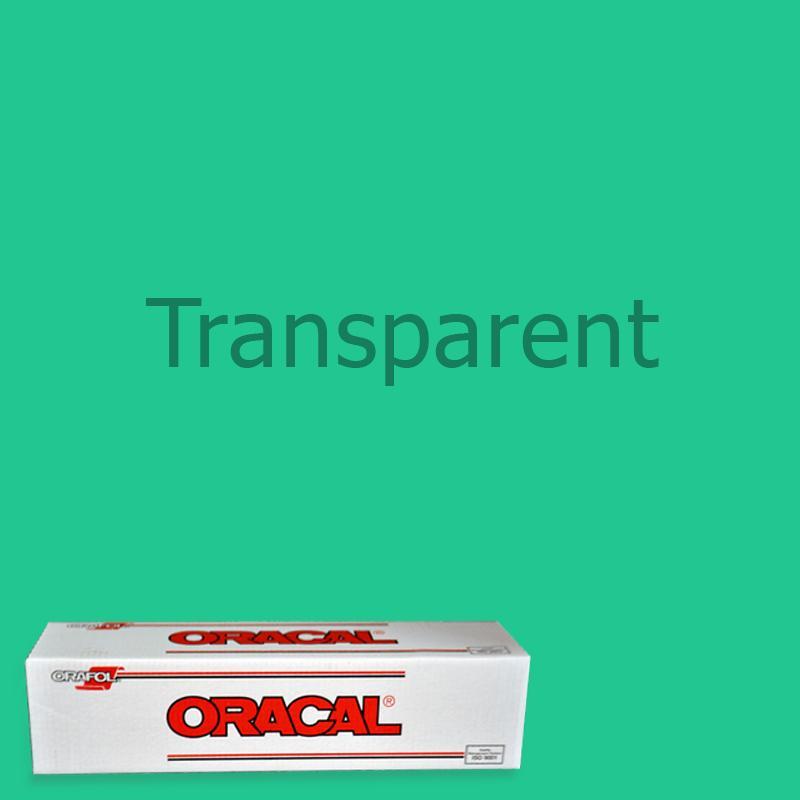 Oracal 8300 Transparent Vinyl - 48 in x 10 yds