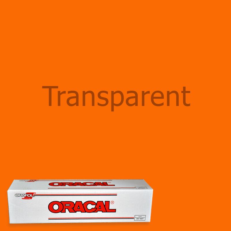 Oracal 8300 Transparent Vinyl - 24 in x 50 yds