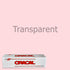 Oracal 8300 Transparent Vinyl - 15 in x 10 yds - Punched