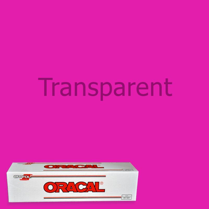 Oracal 8300 Transparent Vinyl - 48 in x 10 yds