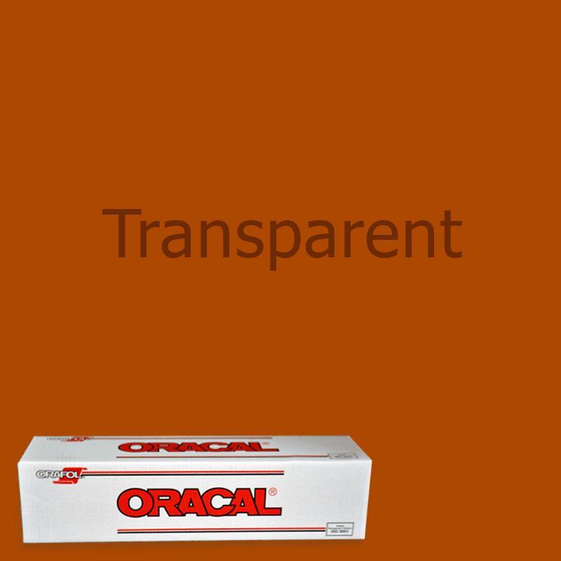 Oracal 8300 Transparent Vinyl - 48 in x 50 yds