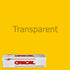Oracal 8300 Transparent Vinyl - 15 in x 10 yds - Punched