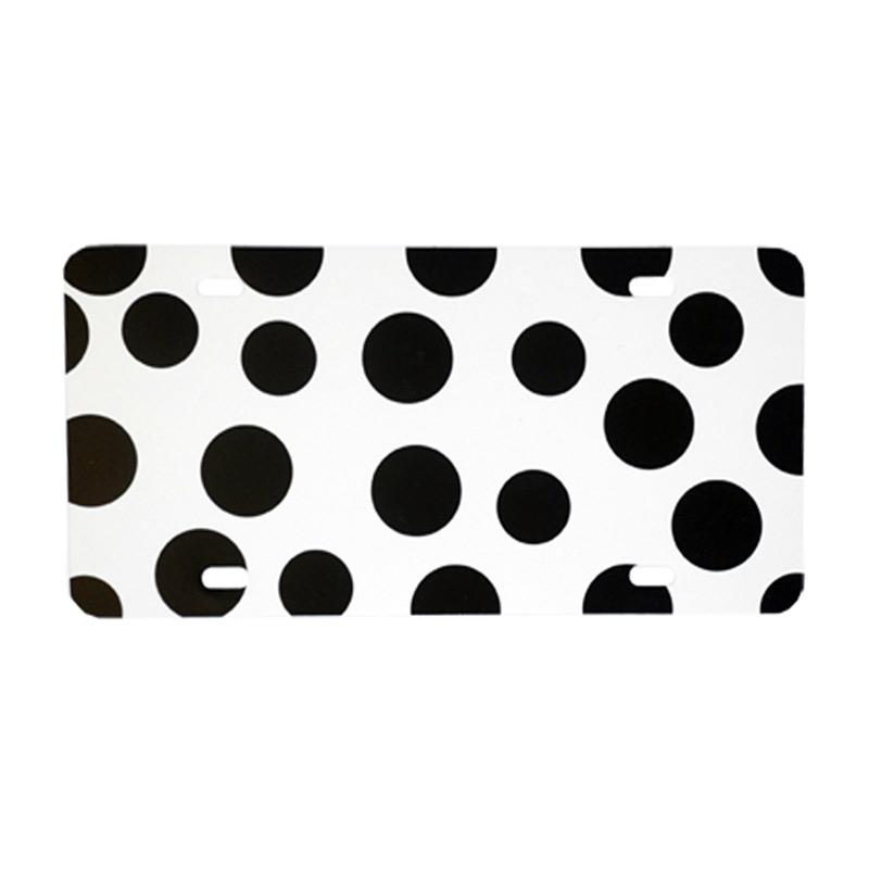 Blank Plastic License Plates - 6 in x 12 in