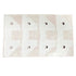 PowerTabs by Banner Ups - Adhesive Grommet Tabs - Large - White - 100 pack