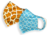 HTX Sublimation Blank - Polyester 3-Ply Face Masks - 10 Pack