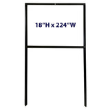 Real Estate Sign Frames - Single Sign - 18 in 24 in - Set of 5
