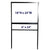 Real Estate Sign Frames with Single Rider - 18 in x 24 in- Set of 5