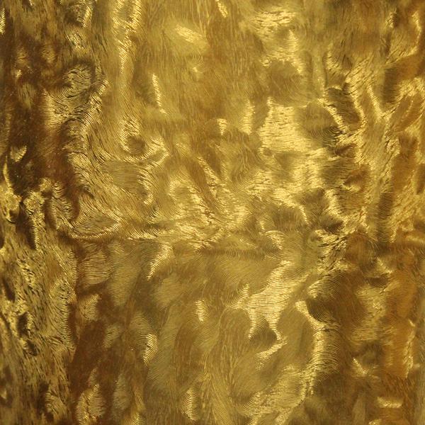 Sign Gold - Real 22 Karat Gold Leaf Vinyl Florentine Swirl