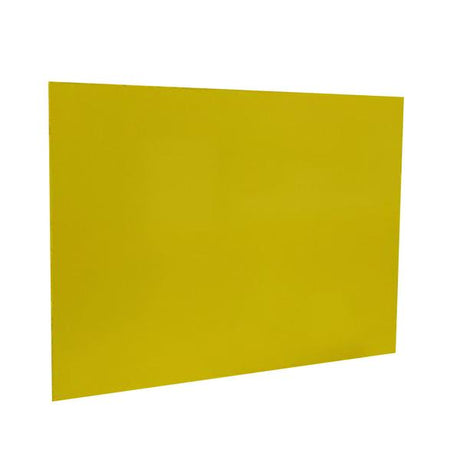 Yellow Aluminum Metal Sign Blanks - 18 in x 24 in 