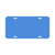 Blank Plastic License Plates - 6 in x 12 in