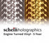 Engine Turned Holographic Vinyl by Schein Holographics