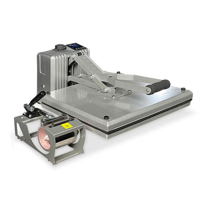 SilverBolt 1620CSM Clamshell Heat Press and Mug Attachment