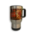 HTX Sublimation Blank - Stainless Steel 14oz Travel Mug - Satin Silver