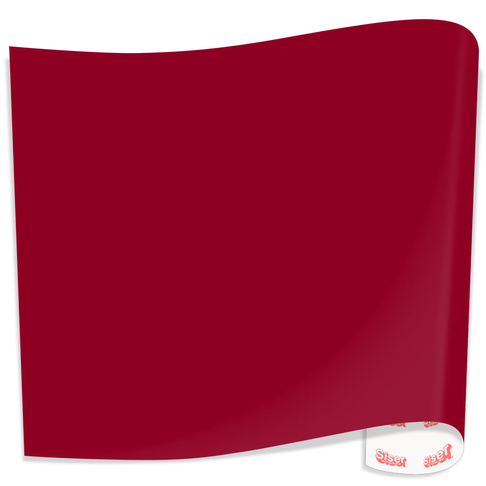 Siser EasyWeed HTV - 20 in x 36 in Sheets - Burgundy