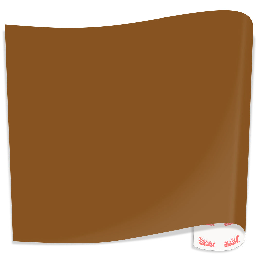Siser EasyWeed HTV - 15 in x 36 in Sheets - Chocolate
