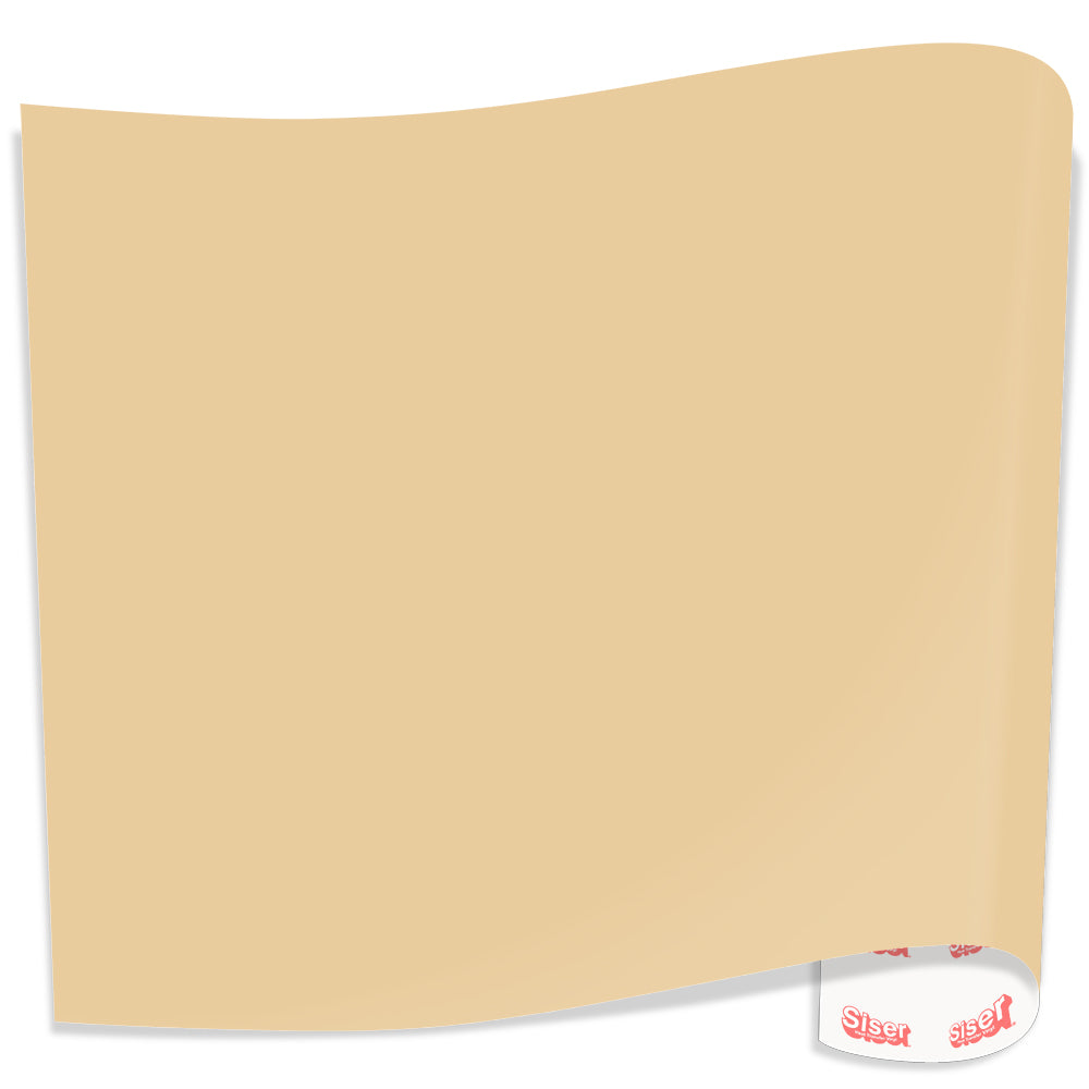Siser EasyWeed HTV - 20 in x 36 in Sheets - Cream